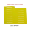 Custom Cut Yellow & Green FR4 Epoxy Insulation Sheets for DIY Lithium Battery Packs & Automation Equipment