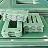 Custom Green FR4 Epoxy Insulation Machined Parts
