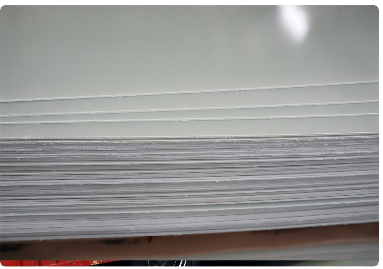 1781753034(2) MFGC201 G5 Melamine Glass Laminated Sheet | High Arc Resistant G9 Melamine Boards with Custom CNC Machining