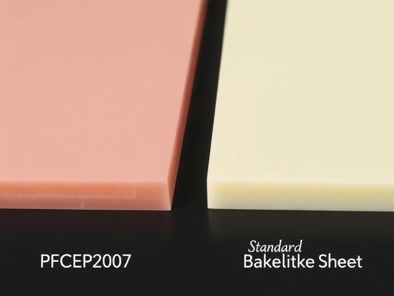 PFCP207 vs Standard Bakelite Sheet